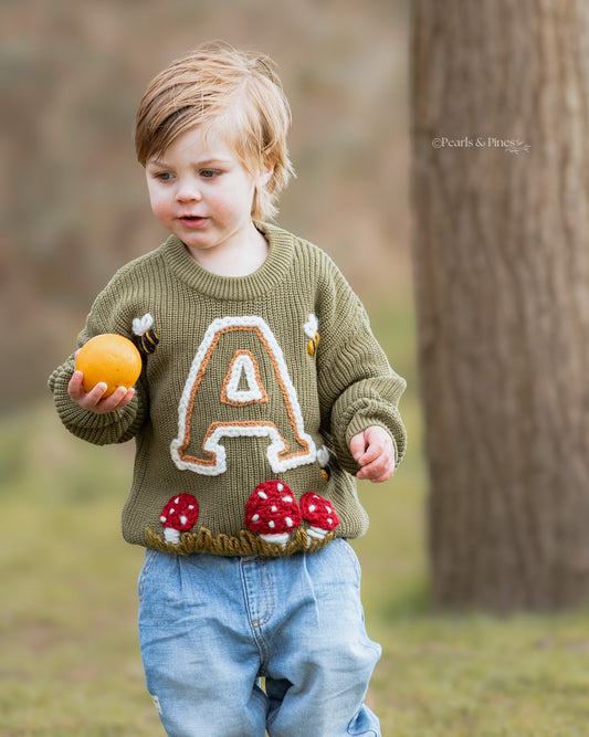 Woodland Initial Jumper