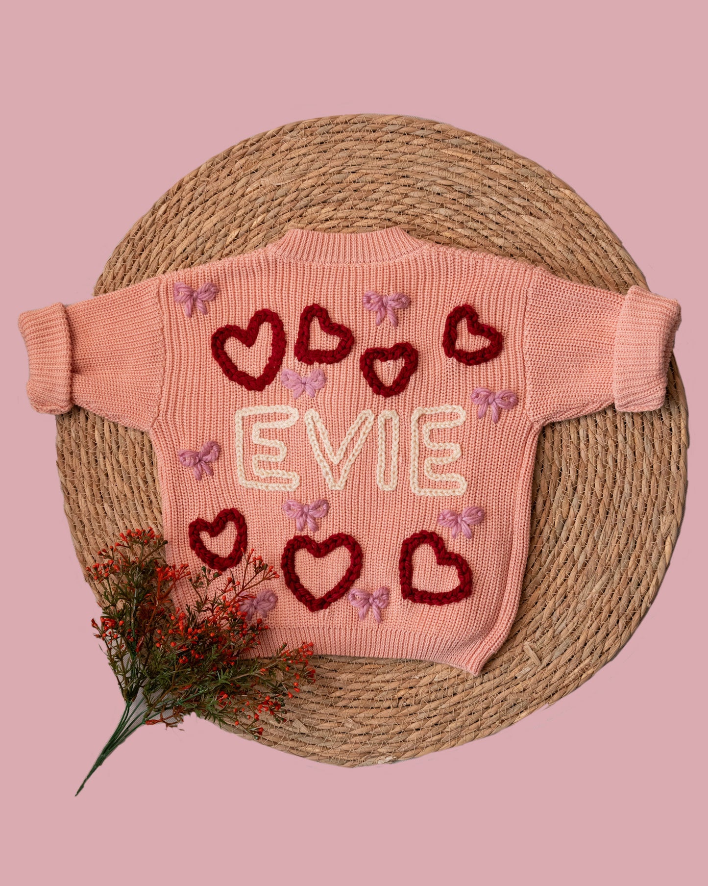 Sweet Hearts name Cardigan