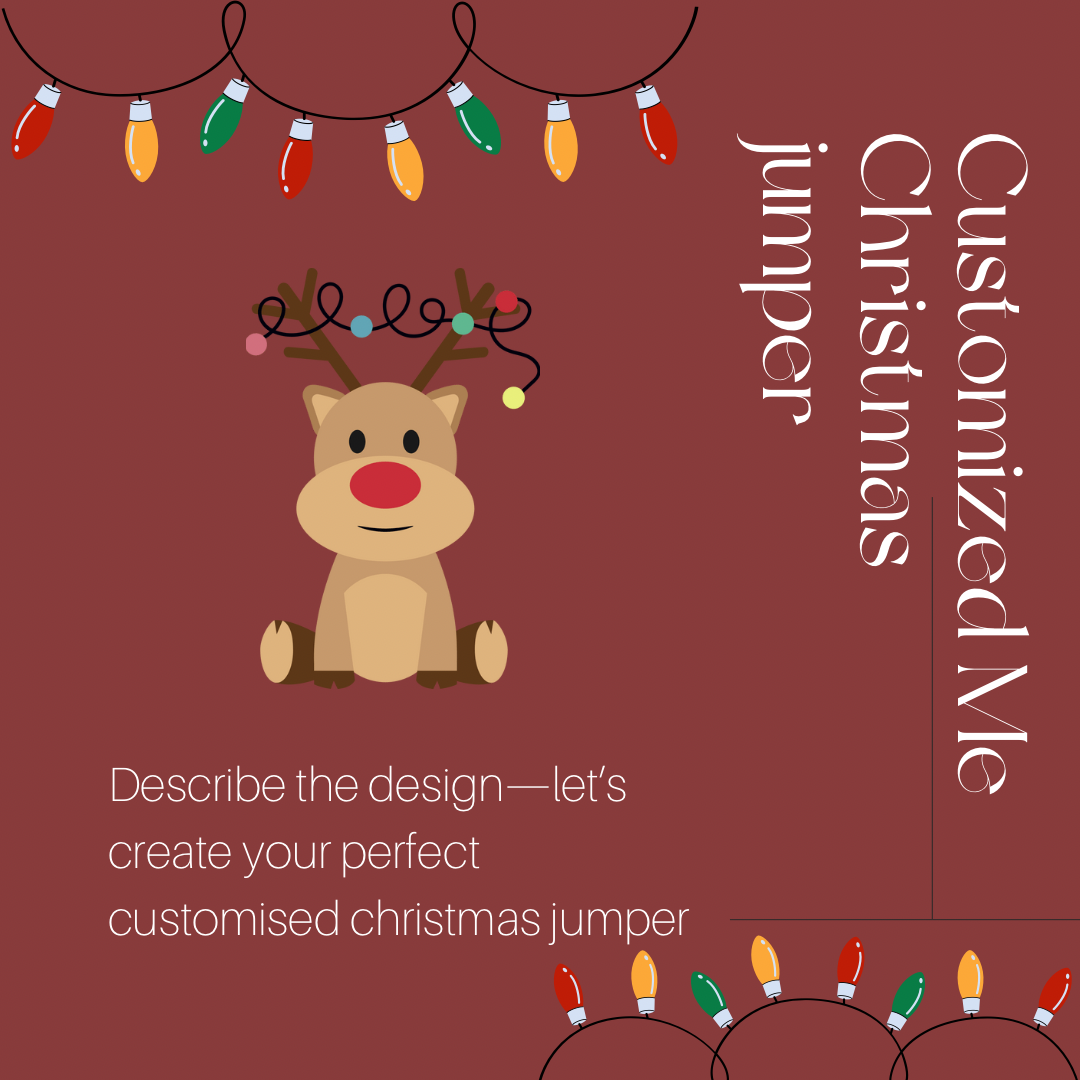 Customise Me Christmas Jumper