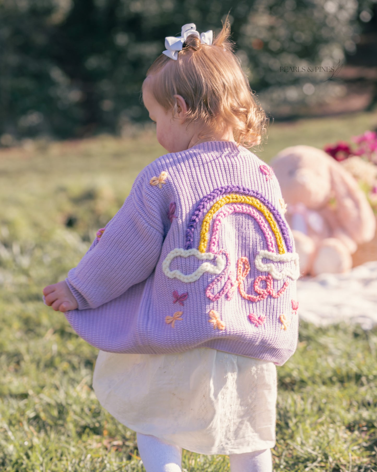 Rainbow name Cardigan