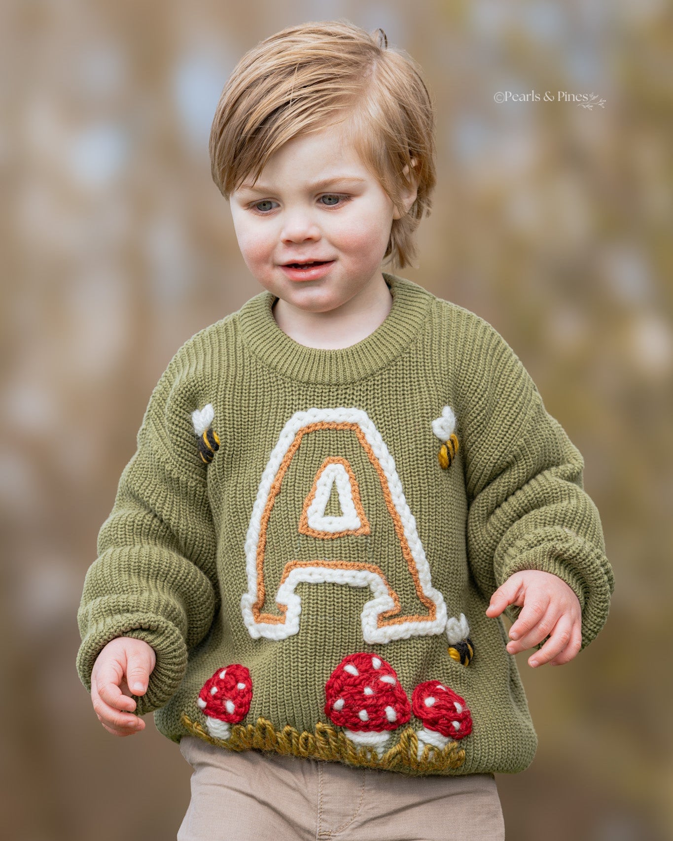 Woodland Initial Jumper