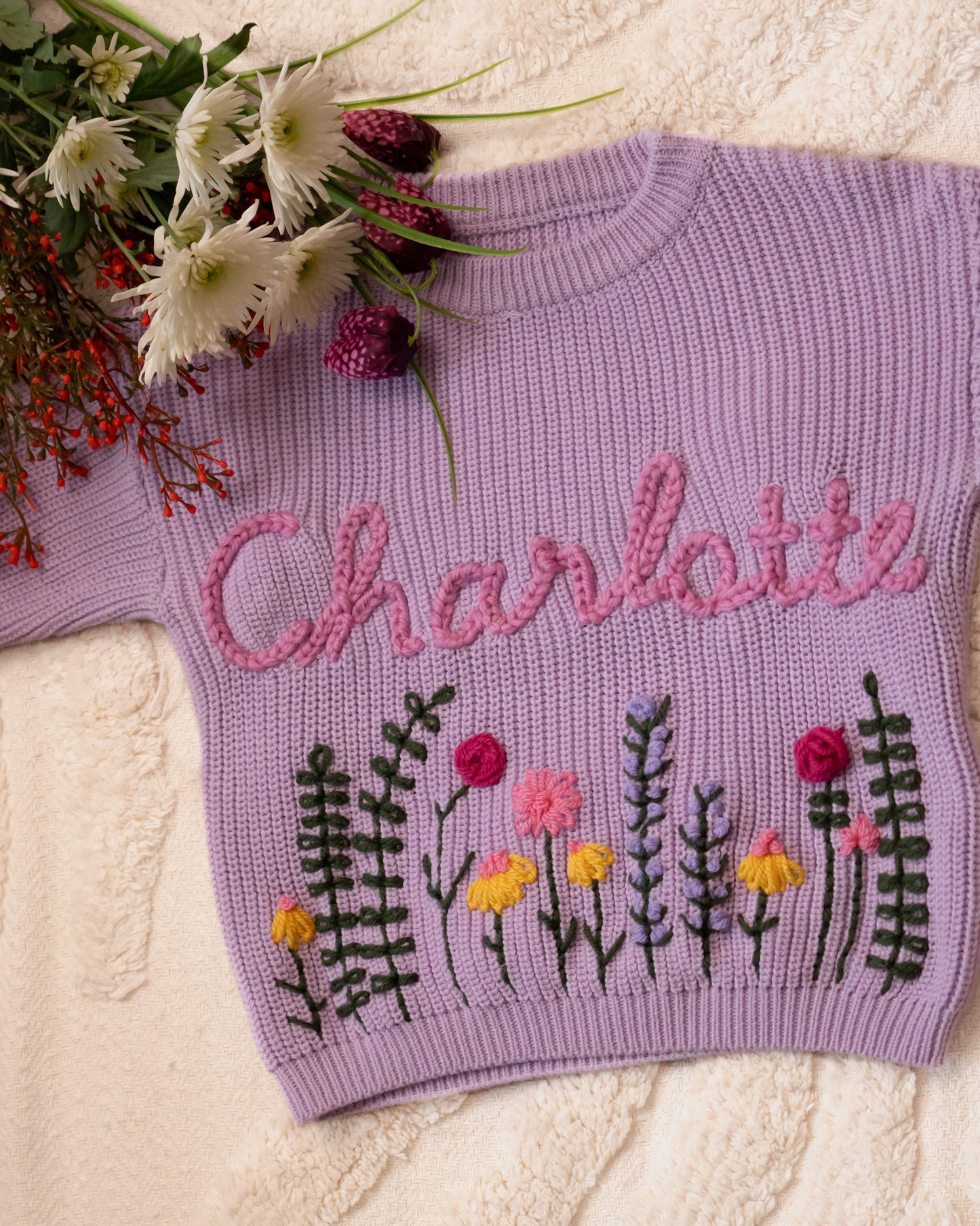 Wild flowers Name Jumper