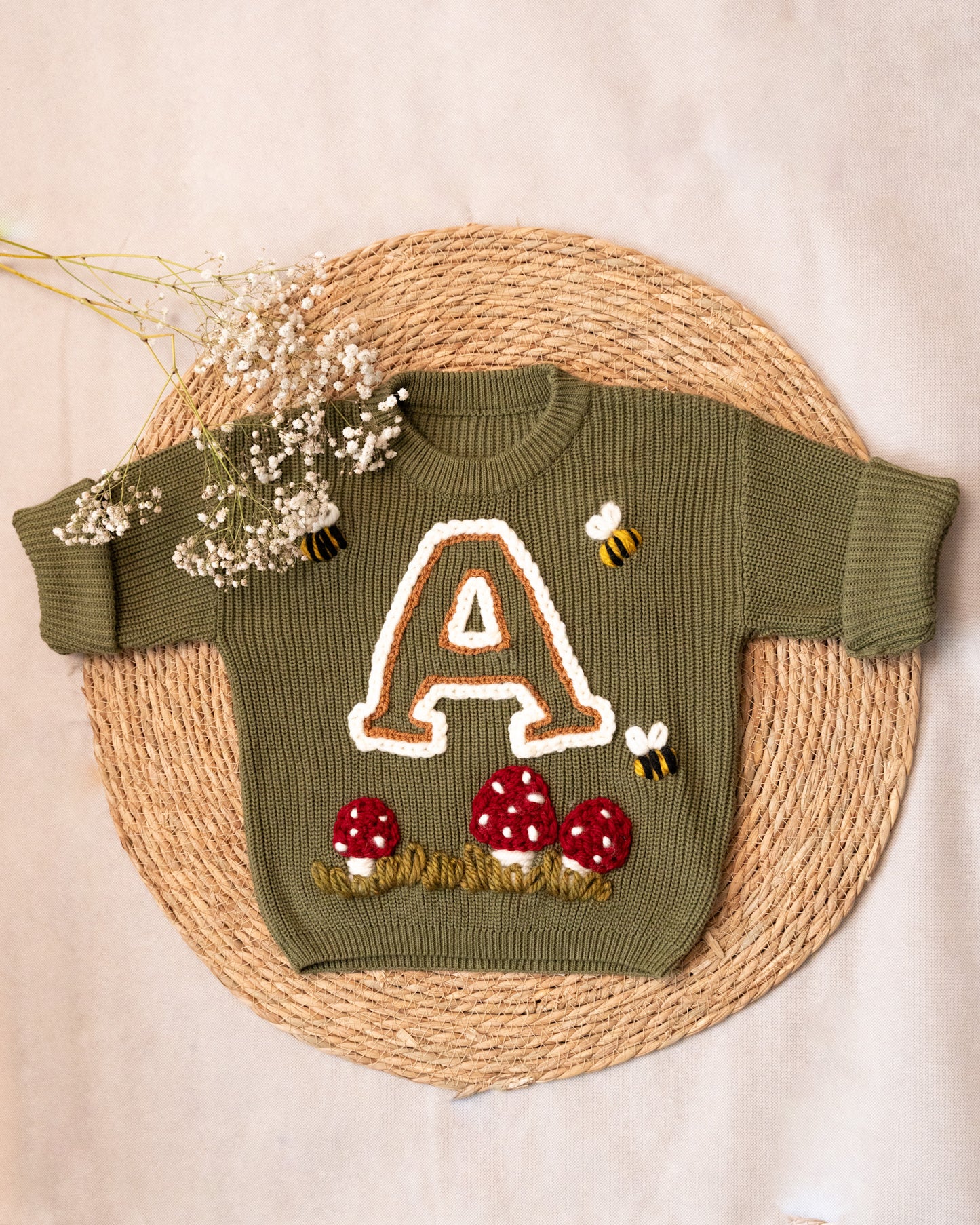 Woodland Initial Jumper