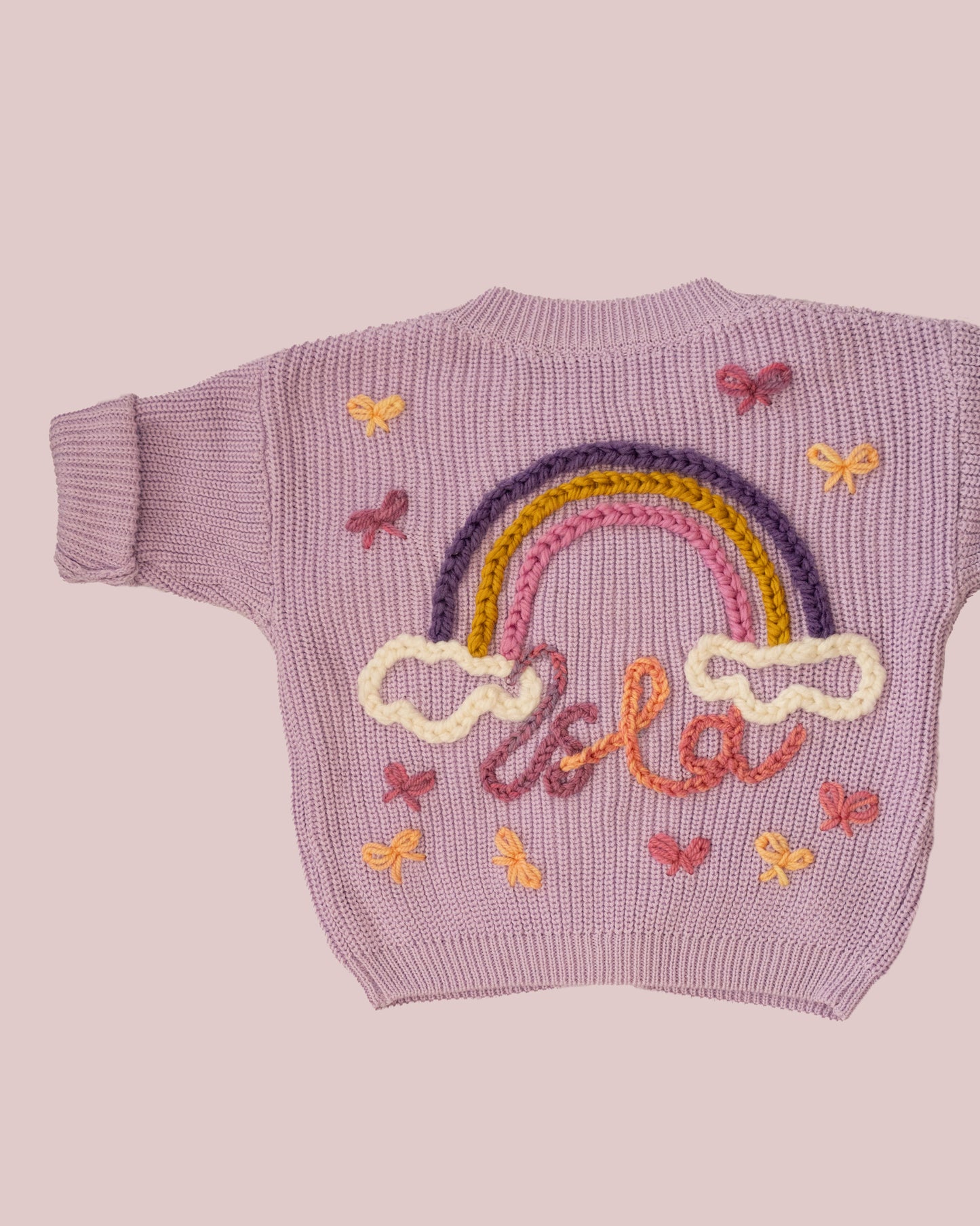 Rainbow name Cardigan
